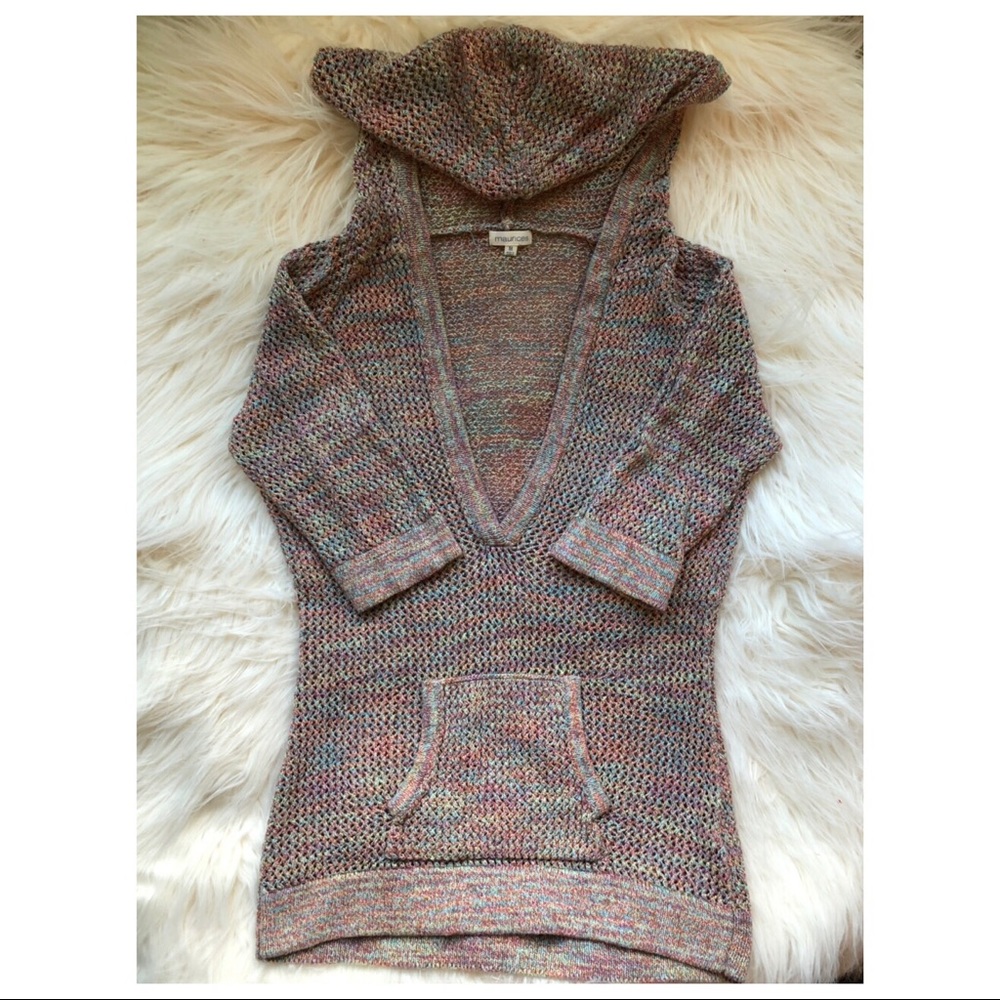 Maurice’s Multi-color Pull-Over Hoodie